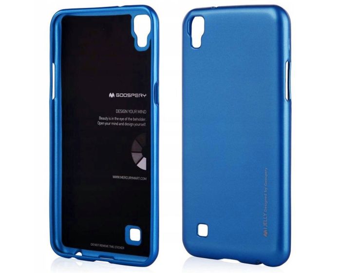 Mercury i-Jelly Slim Fit Case Θήκη Σιλικόνης Blue (LG X Power)