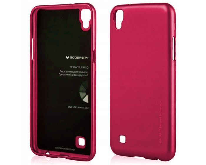 Mercury i-Jelly Slim Fit Case Θήκη Σιλικόνης Hot Pink (LG X Power)