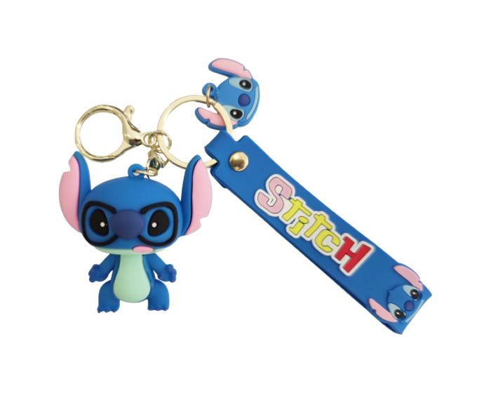 BEST FOR Lilo & Stitch 3D Rubber Keychain Μπρελόκ - Glasses