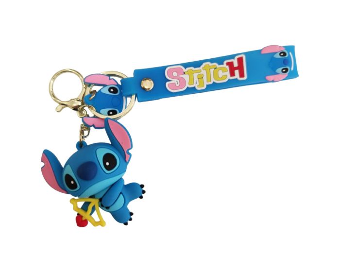 BEST FOR Lilo & Stitch 3D Rubber Keychain Μπρελόκ - Love Arrow