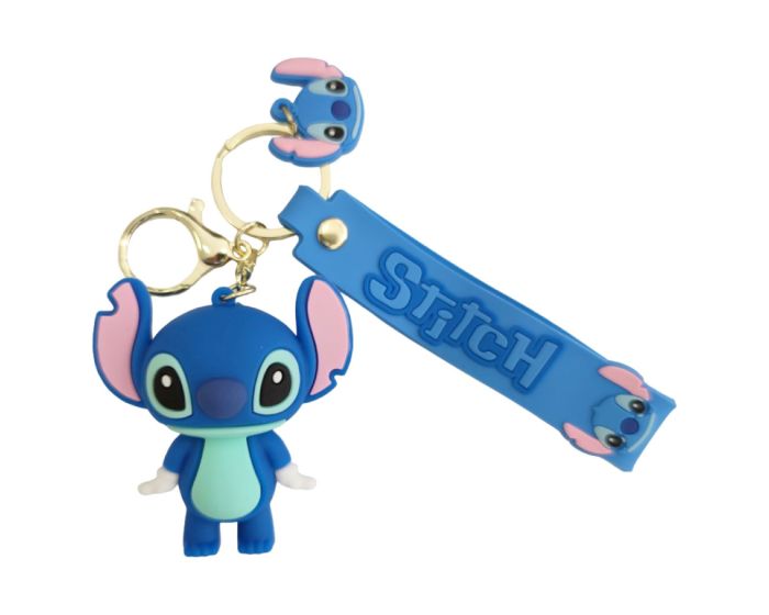 BEST FOR Lilo & Stitch 3D Rubber Keychain Μπρελόκ - Standing Stitch