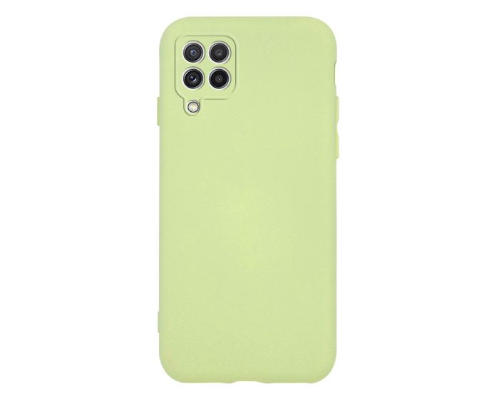 Θήκη Σιλικόνης Slim Fit Liquid Silicone Case Green (Samsung Galaxy A12 / M12)