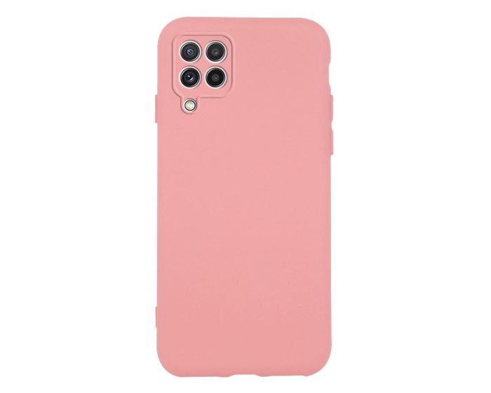Θήκη Σιλικόνης Slim Fit Liquid Silicone Case Pastel Pink (Samsung Galaxy A12 / M12)