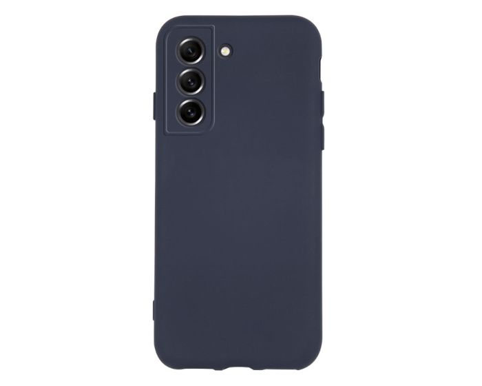 Θήκη Σιλικόνης Slim Fit Liquid Silicone Case Dark Blue (Samsung Galaxy S21 FE 5G)