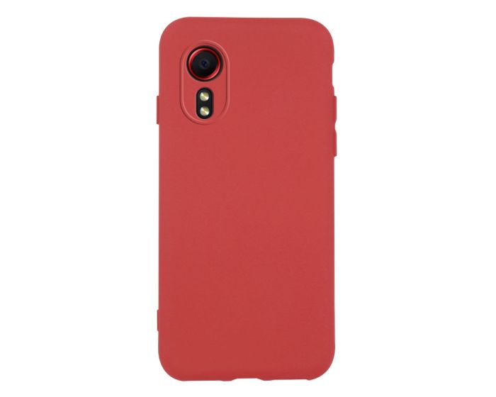 Θήκη Σιλικόνης Slim Fit Liquid Silicone Case Red (Samsung Galaxy Xcover 5)