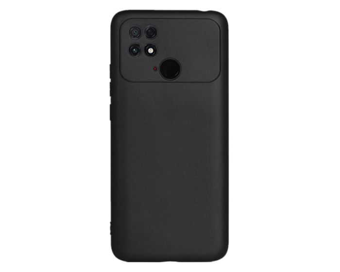 Θήκη Σιλικόνης Slim Fit Liquid Silicone Case Black (Xiaomi Poco C40)