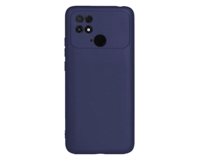 Θήκη Σιλικόνης Slim Fit Liquid Silicone Case Dark Blue (Xiaomi Poco C40)