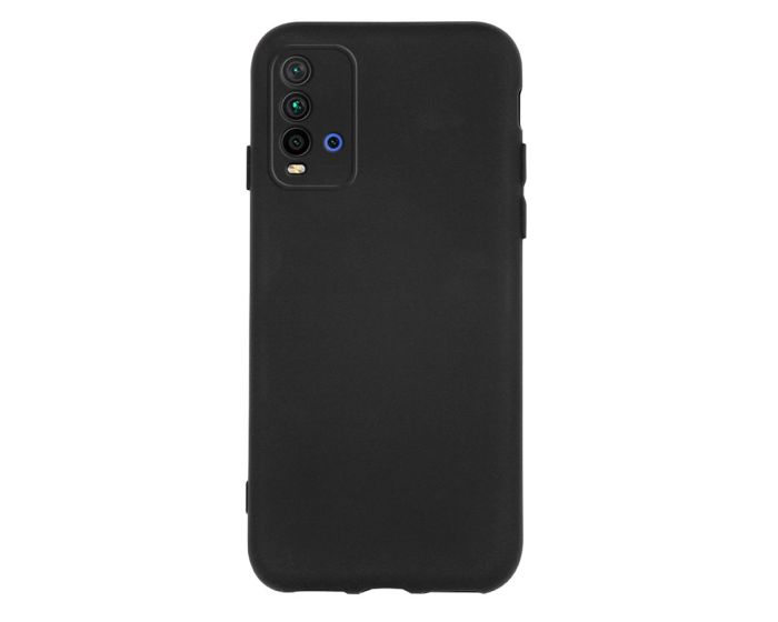 Θήκη Σιλικόνης Slim Fit Liquid Silicone Case Black (Xiaomi Redmi 9T)