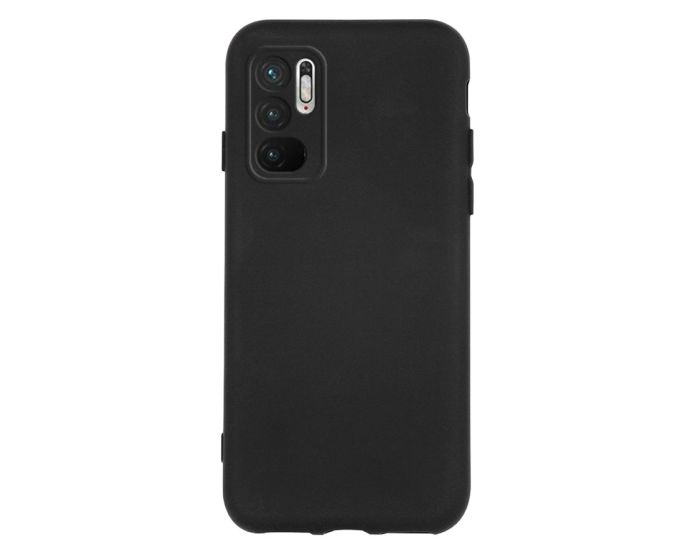 Θήκη Σιλικόνης Slim Fit Liquid Silicone Case Black (Xiaomi Poco M3 Pro 5G / Redmi Note 10 5G)