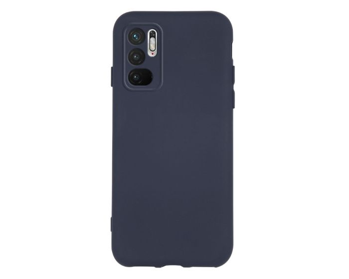 Θήκη Σιλικόνης Slim Fit Liquid Silicone Case Dark Blue (Xiaomi Poco M3 Pro 5G / Redmi Note 10 5G)