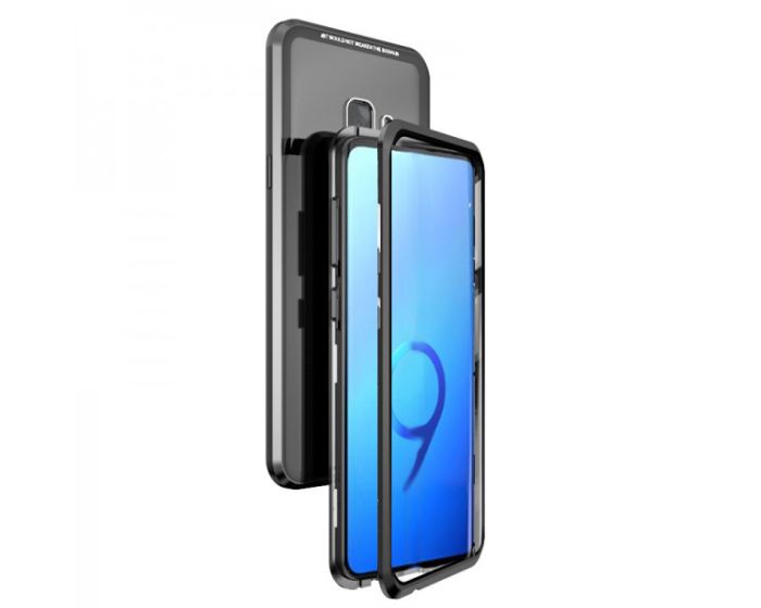 Luphie Bicolor Magnetic Sword Case - Μαγνητική Θήκη Black (Samsung Galaxy S9 Plus)