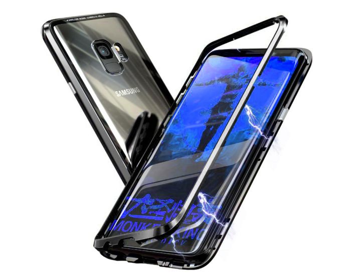 Luphie Bicolor Magnetic Sword Case - Μαγνητική Θήκη Black (Samsung Galaxy S9)