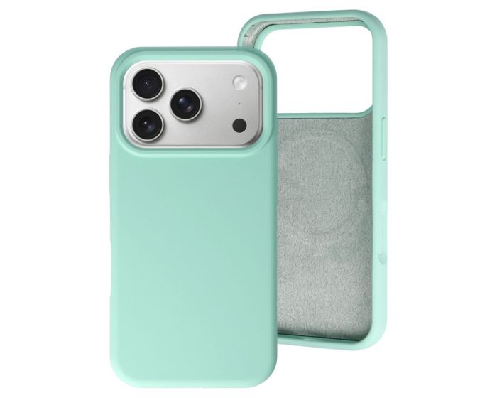 MagColor Pure Case Θήκη Σιλικόνης Συμβατή με MagSafe - Mint (iPhone 17 Pro Max)