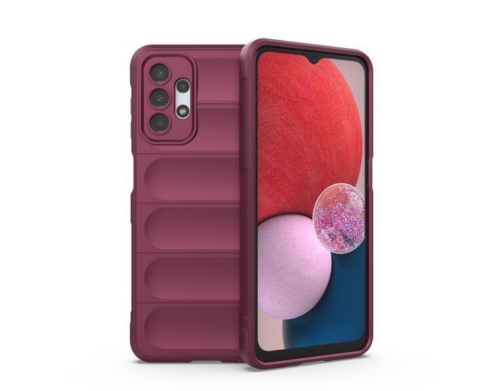 Magic Shield Silicone Flexible Armor Case Burgundy (Samsung Galaxy A13 5G)