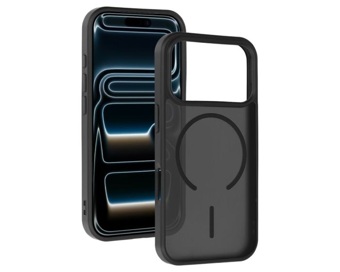 Magmat Slim MagSafe Hybrid Case Black (iPhone 17 Pro Max)
