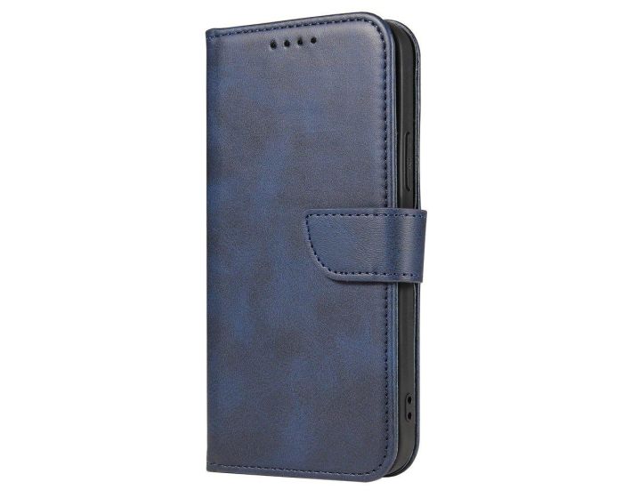 Magnet Case Elegant Book Θήκη Πορτοφόλι με Stand - Blue (Samsung Galaxy S21 Ultra 5G)