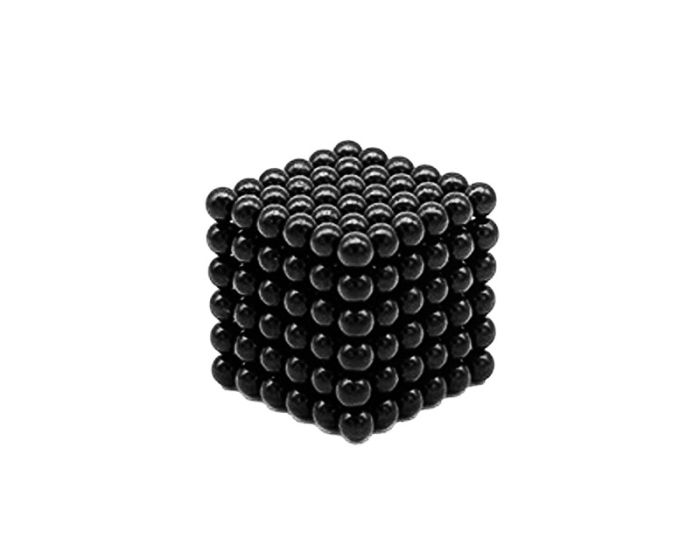 Magnetic Neodymium Magic Cube Puzzle Blocks 216pcs 3mm - Black