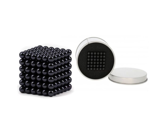 Magnetic Neodymium Magic Cube Puzzle Blocks 216pcs 5mm - Black