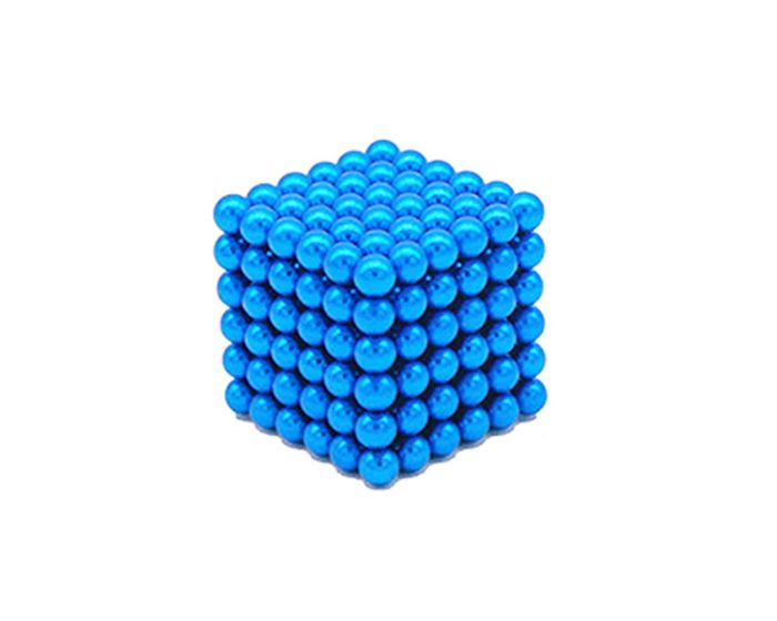 Magnetic Neodymium Magic Cube Puzzle Blocks 216pcs 3mm - Light Blue