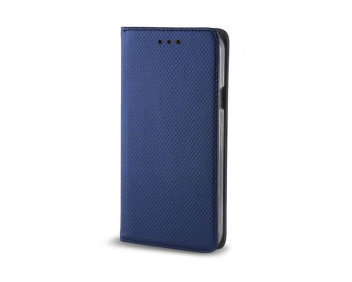 Forcell Smart Book Case με Δυνατότητα Stand Θήκη Πορτοφόλι Σκούρο Μπλε (Samsung Galaxy J3 2017)