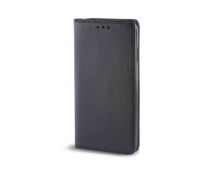 Forcell Smart Book Case με Δυνατότητα Stand Θήκη Πορτοφόλι Μαύρη (LG K5) - MT11133