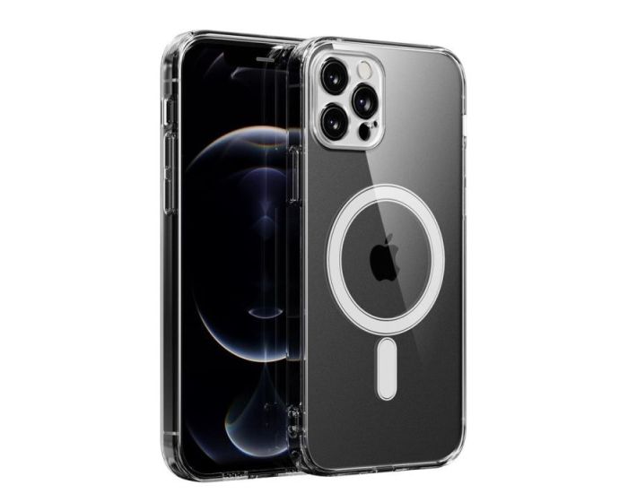 Tel Protect MagSilicone Case Θήκη Σιλικόνης Συμβατή με MagSafe - Transparent (iPhone 12 Pro)