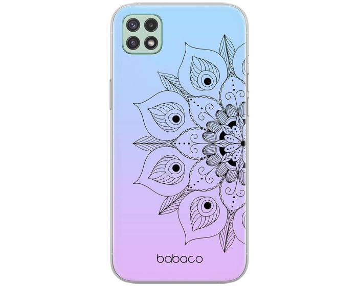 Babaco Mandalas Silicone Case (BPCMAND170) Θήκη Σιλικόνης 001 Pink / Blue (Samsung Galaxy A22 5G)