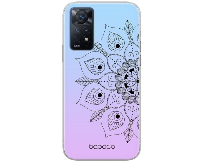 Babaco Mandalas Silicone Case (BPCMAND212) Θήκη Σιλικόνης 001 Pink / Blue (Xiaomi Redmi Note 11 Pro 4G / 11 Pro 5G / 12 Pro 4G)
