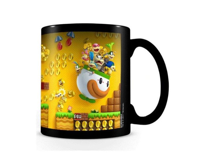 Super Mario (Gold Coin Rush) Heat Changing Mug 315ml Κούπα με Ζεστό - Κρύο Σχέδιο