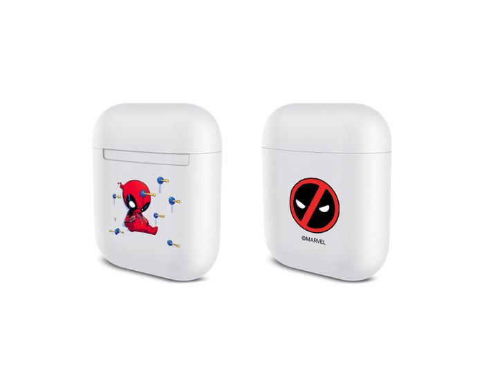 Marvel Durable Case Θήκη για Apple AirPods - Deadpool 002 White