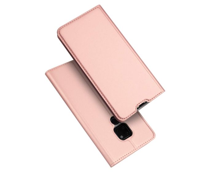 DUX DUCIS SkinPro Wallet Case Θήκη Πορτοφόλι με Stand - Rose Gold (Huawei Mate 20)