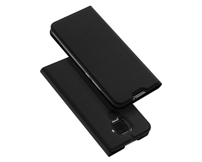 DUX DUCIS SkinPro Wallet Case Θήκη Πορτοφόλι με Stand - Black (Huawei Mate 30 Lite)