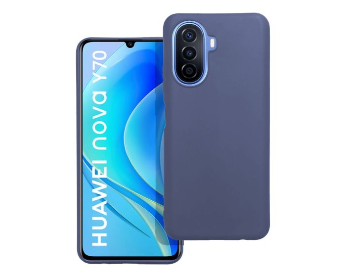 Matt Back Cover TPU Case Θήκη Blue (Huawei Nova Y70)
