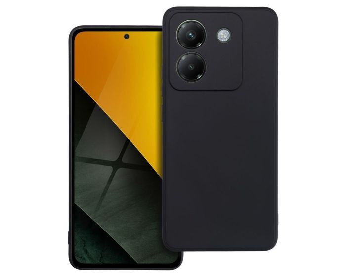 Matt Back Cover TPU Case Θήκη Black (Xiaomi Poco M7 Pro 5G)