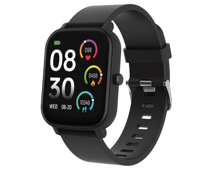 Maxlife MXSW-110 SmartWatch Activity Tracker - Black Matte