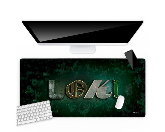 Marvel Desk Mat (MDPLOKI004) Αντιολισθητικό Mouse Pad 800x400mm - 004 Loki