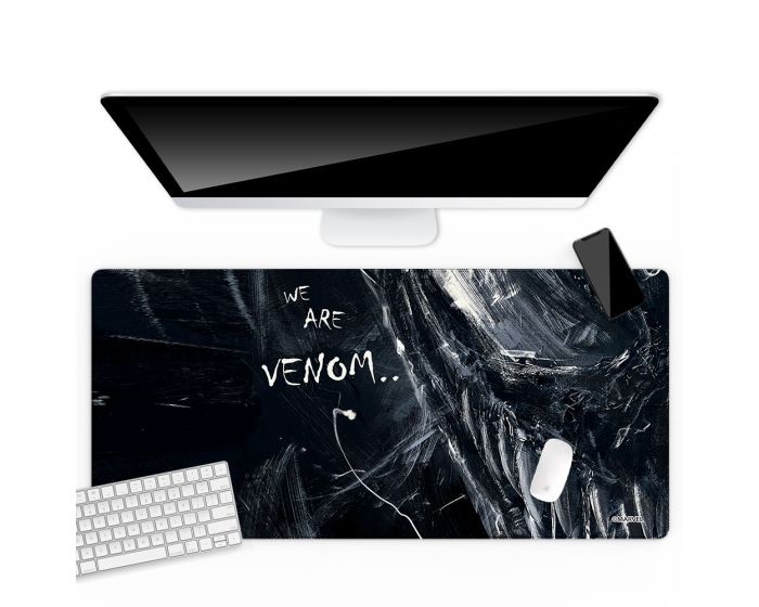 Marvel Desk Mat (MDPVENOM004) Αντιολισθητικό Mouse Pad 800x400mm - 006 We Are Venom Black