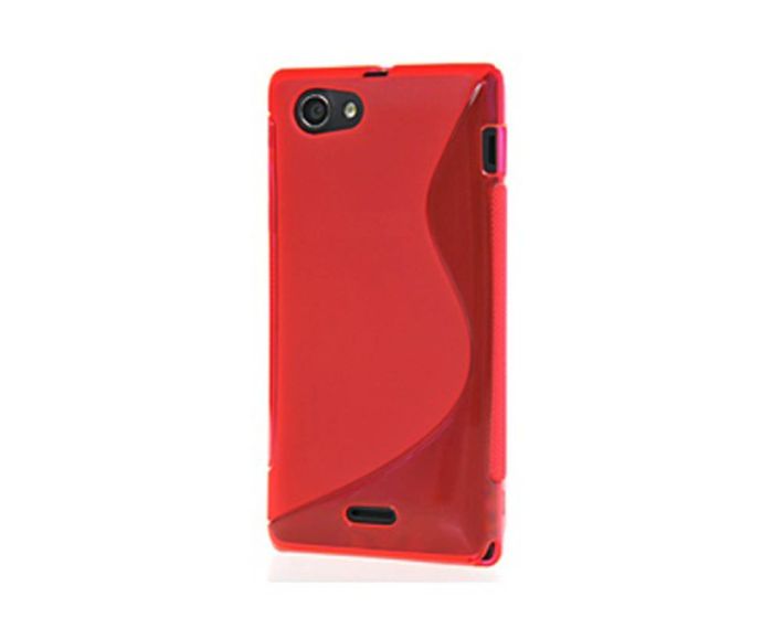 OEM Θήκη Σιλικόνης S-line Silicone Case Κόκκινο (Samsung Galaxy Mega 6.3)