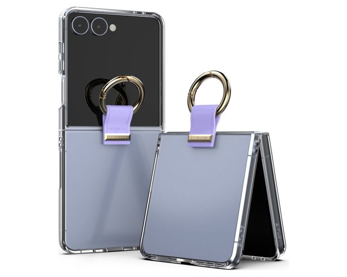 Mercury Goospery Golden Bell Case Θήκη με Ring Holder Lilac Purple (Samsung Galaxy Z Flip8) - MT84685