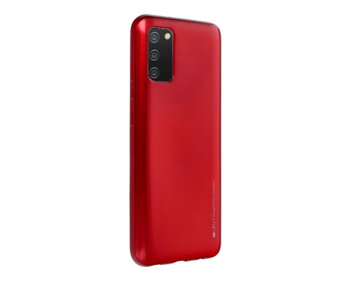 Mercury i-Jelly Slim Fit Case Θήκη Σιλικόνης Red (Samsung Galaxy A02s)