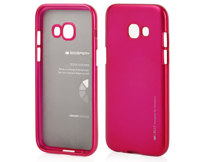 Mercury i-Jelly Slim Fit Case Θήκη Σιλικόνης Hot Pink (Samsung Galaxy A3 2017)