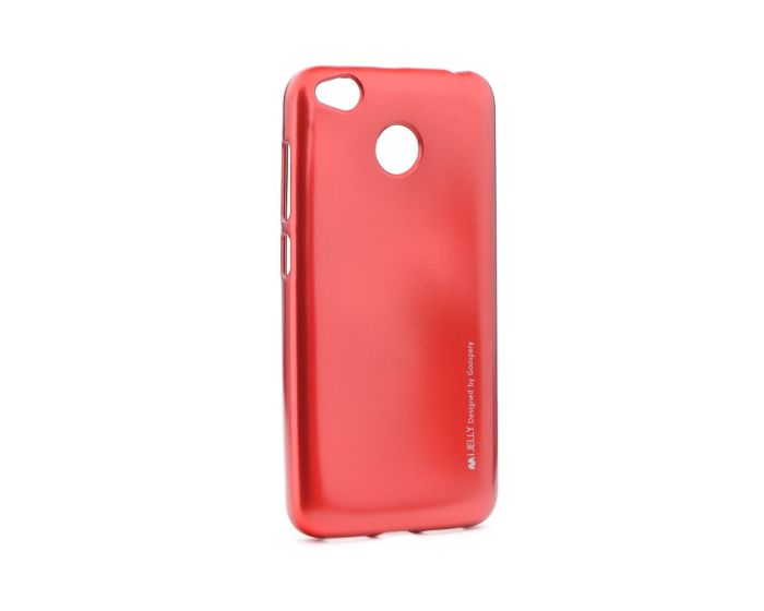 Mercury i-Jelly Slim Fit Case Θήκη Σιλικόνης Red (Xiaomi Redmi 4X)