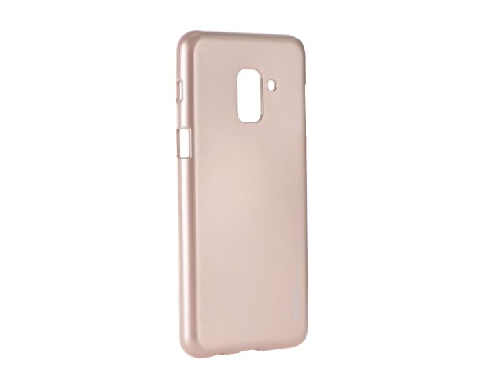 Mercury i-Jelly Slim Fit Case Θήκη Σιλικόνης Rose Gold (Samsung Galaxy A8 Plus 2018)