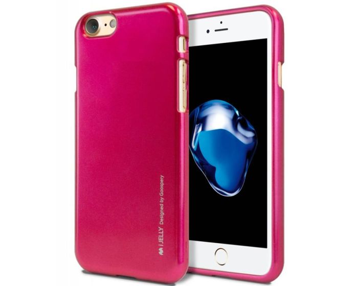Mercury i-Jelly Slim Fit Case Θήκη Σιλικόνης Hot Pink (iPhone 7 / 8 / SE 2020)