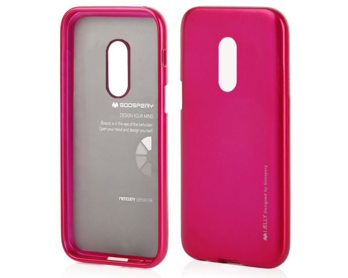 Mercury i-Jelly Slim Fit Case Θήκη Σιλικόνης Hot Pink (Xiaomi Redmi 5 Plus)