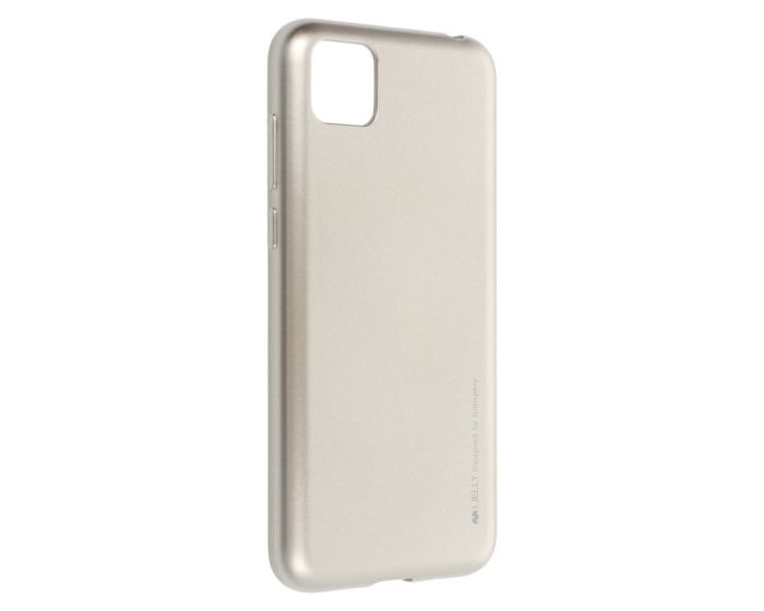 Mercury i-Jelly Slim Fit Case Θήκη Σιλικόνης Gold (Huawei Y5P / Honor 9s)