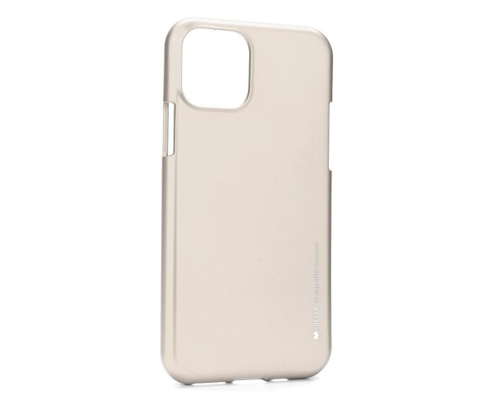 Mercury i-Jelly Slim Fit Case Θήκη Σιλικόνης Gold (iPhone 11 Pro Max)