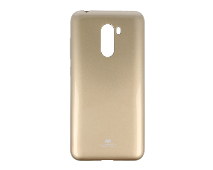 Mercury i-Jelly Slim Fit Case Θήκη Σιλικόνης Gold (Xiaomi Pocophone F1)