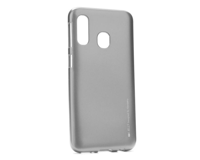 Mercury i-Jelly Slim Fit Case Θήκη Σιλικόνης Grey (Samsung Galaxy A40)