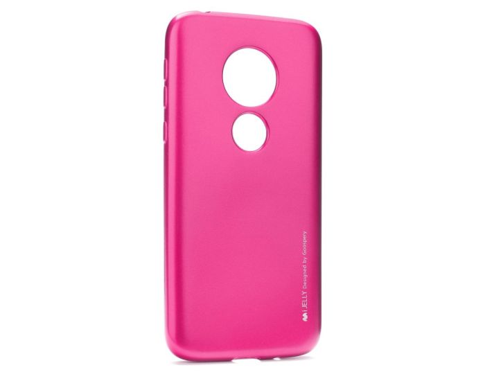 Mercury i-Jelly Slim Fit Case Θήκη Σιλικόνης Pink (Motorola Moto G7 Play)
